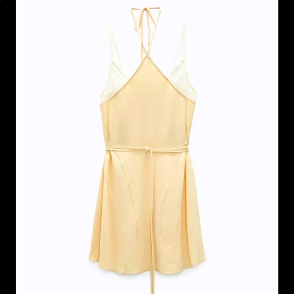 ZARA COMBINATION LACE DRESS - Picture 2 of 6